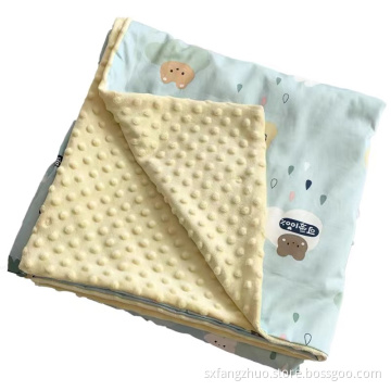 fleece comforter minky baby sublimation blanket